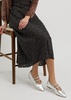 Franny metallic leather Mary Jane flats