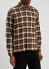 Lazy Day checked brushed-cotton shirt