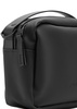 Box rubberised top handle bag