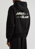 Defender logo-print hooded cotton sweatshirt