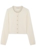 Dollie crystal-embellished cashmere cardigan