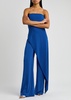 Alondra strapless layered jersey jumpsuit