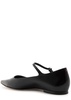 Cleo glossed leather flats 