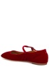 Uma velvet ballet flats