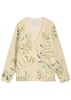 Zuri printed knitted cardigan