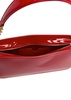 Frayme patent faux leather shoulder bag 