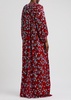 Georgina embellished velvet gown