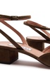 French Flirt 35 panelled suede pumps 