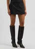 Ina pinstriped wool-blend mini skirt