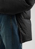 Hooded quilted shell jacket