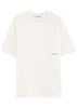 Registered logo-print cotton T-shirt