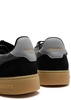Dice T-Toe panelled leather sneakers