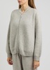Cashmere-blend cardigan