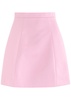 Satin mini skirt 