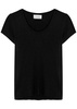 Jacksonville slubbed cotton-blend T-shirt