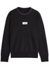 Label Logo Knit wool-blend jumper