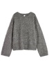 Brushed alpaca-blend jumper 