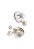 X Simone Bodmer-Turner Sandra large sterling silver drop earrings 