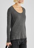 Jacksonville slubbed cotton-blend top