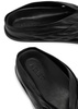 Shaw leather flip flops