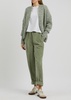 Padow cropped tapered corduroy trousers