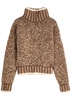 Logo wool-blend jumper