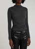Joelle ruched knitted top 