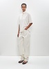 Cotton Foulard T-Shirt — Chalk
