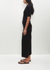 Raglan Sleeve Terry Knit — Black