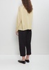 Cotton Silk Small Pocket Shirt — Lemon