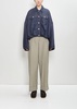 Cotton Denim Vesto Jacket