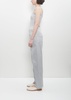Cotton Rib Tank Top — Blue Grey