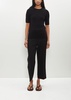 Raglan Sleeve Terry Knit — Black