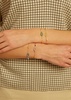 Tennis Pelota Enamel Bracelet — Sand Pink