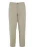 women's peach tencel narrow pant in stone