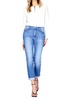 harper skinny boyfriend jeans in semi-charmed