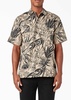 max meadows short sleeve seasonal shirt in desert flower all over-black