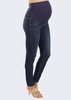 maternity skinny jeans in dark blue
