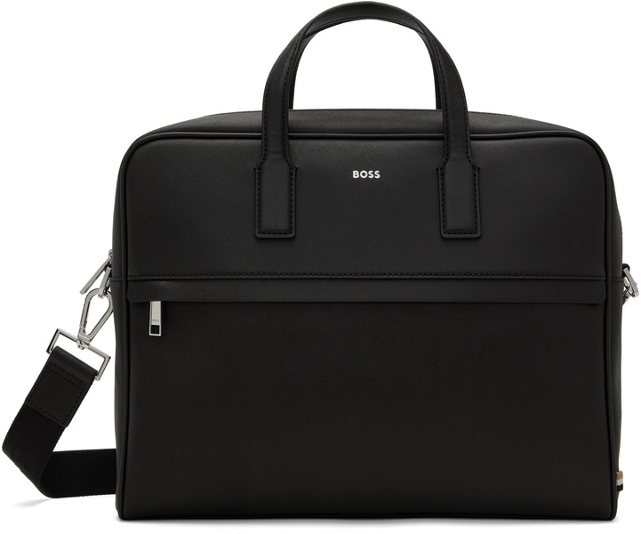 Black Structured Briefcase