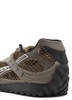 Orbit suede-trimmed sneakers