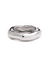 Molten large silver-plated bracelet 
