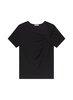 Liz Asymmetric Cotton Crepe Tee