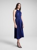 Renzo II Satin Pleated Dress