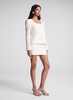 Cowan Cotton Boucle Mini Skirt