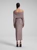Dana Metallic Knit Midi Skirt