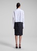 Mackie Embellished Cropped Cotton Shirt