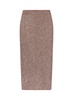 Dana Metallic Knit Midi Skirt