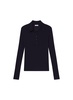 Alex Fine Merino Polo Top
