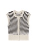 Margo Striped Knit Top