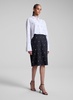 Mackie Embellished Cropped Cotton Shirt